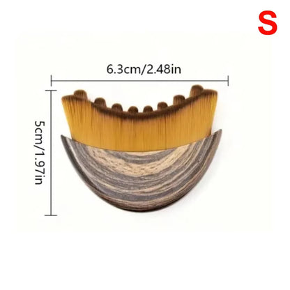 1/3/5Pcs Lymphatic Contour Face Guasha Scraping Chin Sculpting Tool Face Brush Drainage Massager Brushing Facial Massage
