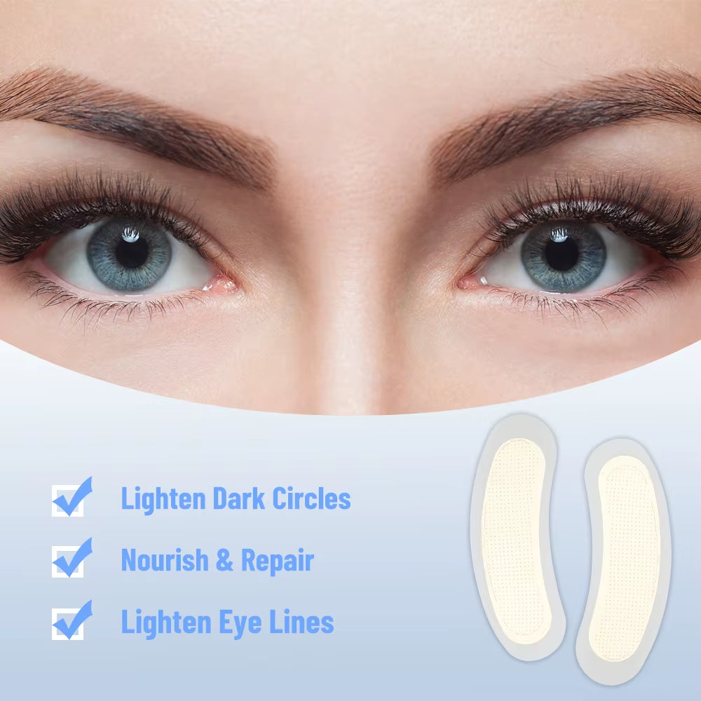 Hyaluronic Acid Microneedle Eye Patches Mask for anti Aging Dark Circles Moisturizing under Eye Gel Pads Skin Care