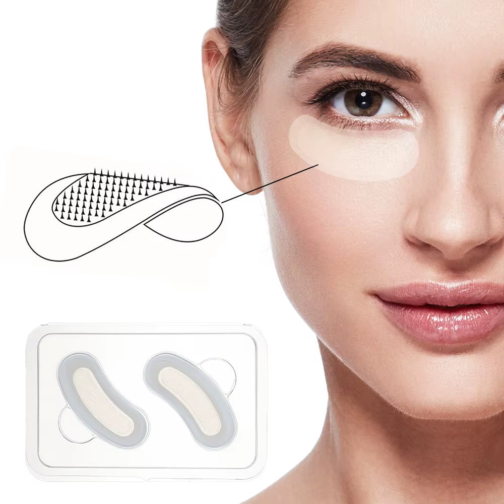 Hyaluronic Acid Microneedle Eye Patches Mask for anti Aging Dark Circles Moisturizing under Eye Gel Pads Skin Care
