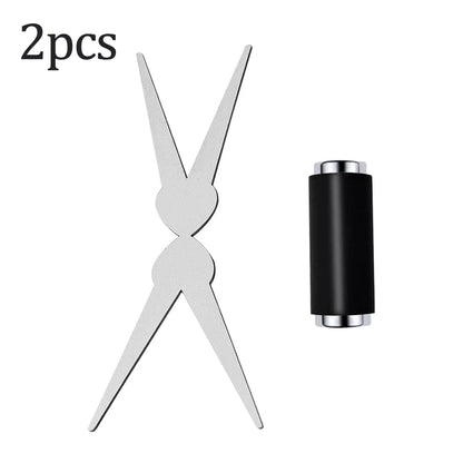 Double-Head French Nail Art Magnet Set Cat Eye Magnetic Rod Combination Nail Art DIY V-Shaped Effect Gel Nail Polish Magnet