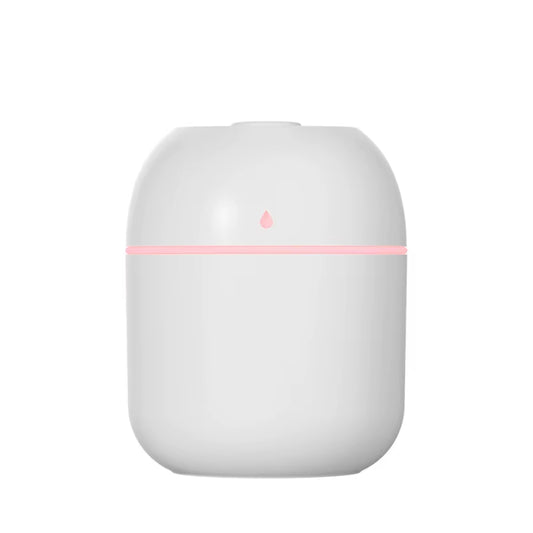 ABS Water Drop 220ML Small Air Humidifiers for Home with 1M USB 6-10H Spray Diffuser Aroma Essential Mist Maker Colorful Light