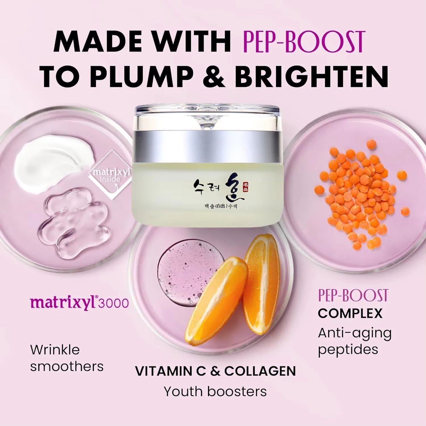 50G Collagen anti Wrinkle Firming Face Cream Deep Hydration Fade Fine Lines Lifting anti Aging Whitening Korean Skin Care Cream